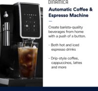 De'Longhi Dinamica Espresso Machine (Black) - Image 2