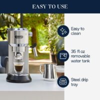 De'Longhi Dedica EC680M Espresso Machine - Image 3