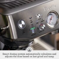Breville Barista Express Impress Espresso Machine BES876DBL, Damson Blue - Image 6